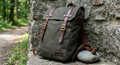 Heritage Canvas & Leather Backpack
